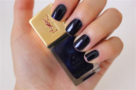 ysl nail varnish|cobalt nail polish.